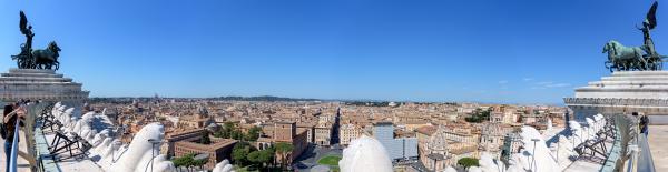 altare della patria panarama 2
