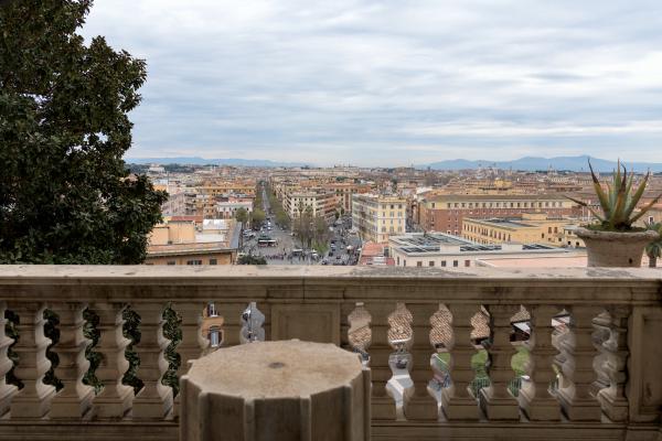 rome from balcony