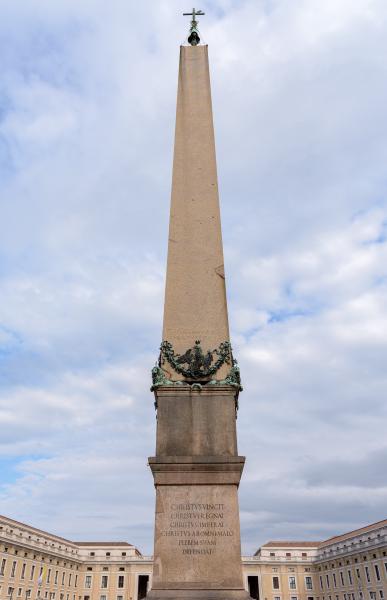 st peter's square obelisk