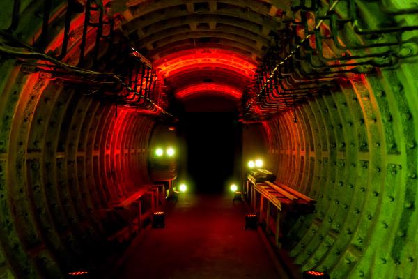 bunkered